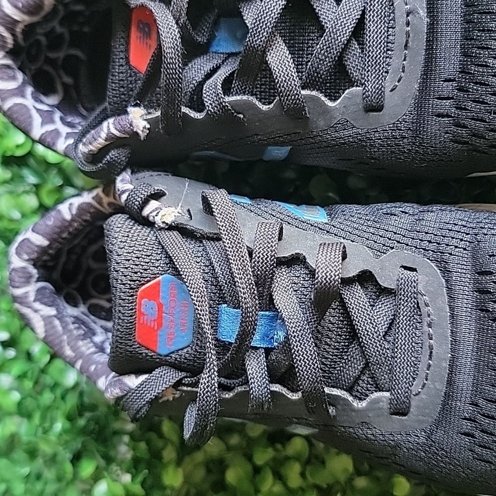 New Balance Charcoal and Sky Blue Running Shoes - Picture 5 of 7